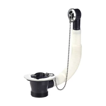 Image of MaKe Basin Waste with Overflow - 1 1/4' - Plumbing Fitting - Oracstar