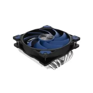 Image of AKASA Alucia H6L Low-Profile Fan CPU Cooler Universal Socket 120mm PWM Fan 2000RPM 6 Heat Pipes Low-Profile at 67.2mm Height Intelligent PWM Speed Con