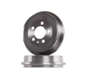 Image of TRW Brake Drum VW,AUDI,SKODA DB4299 6Q0609617,6Q0609617,600609617 Rear Brakes,Drum Brake 6Q0609617,6Q0609617,6QE609617