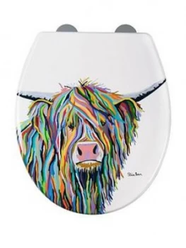Image of Croydex Steven Brown Angus Mcmoo Toilet Seat