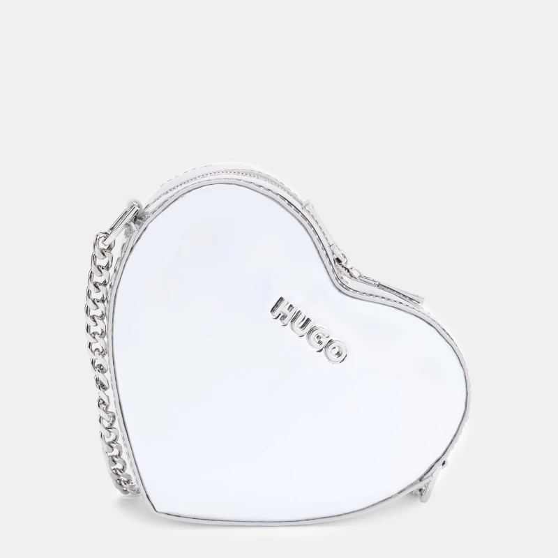 Image of HUGO Hugo Love Crossbody-L 10269709 01 - Silver Silver One Size