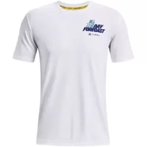 Image of Under Armour Armour Forecast Tee Mens - White
