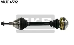 Image of SKF Drive shaft VKJC 4592 CV axle,Half shaft VW,AUDI,OPEL,Golf V Schragheck (1K1),TOURAN (1T1, 1T2),Passat Variant (3C5),GOLF VI (5K1)