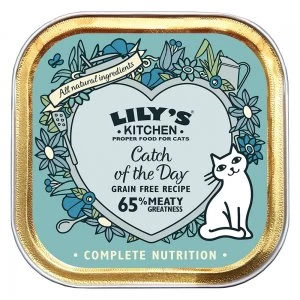Image of Lily's Kitchen Salmon and Chicken Pate Cat Food 85g