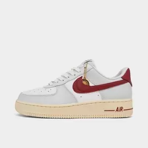 Image of Nike Wmns Air Force 1 '07 Se, Photon Dust/Team Red-Summit White-Muslin, size: 7+, Female, Trainers, DV7584-001