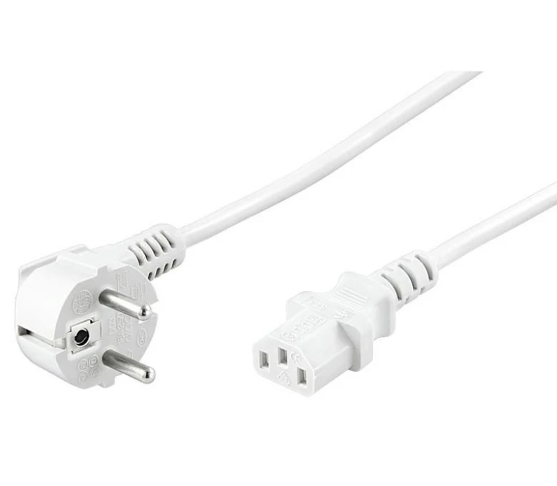Image of Microconnect PE010450W power cable White 5m C13 coupler
