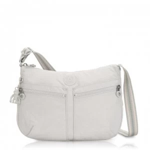 Image of Kipling Izellah Shoulder Bag Curiosity Grey