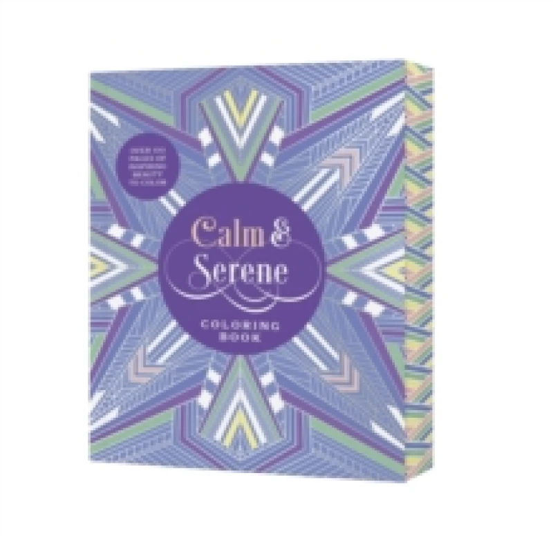 Image of Calm & Serene Coloring Book. Paperback. By Editors of Chartwell Books Books