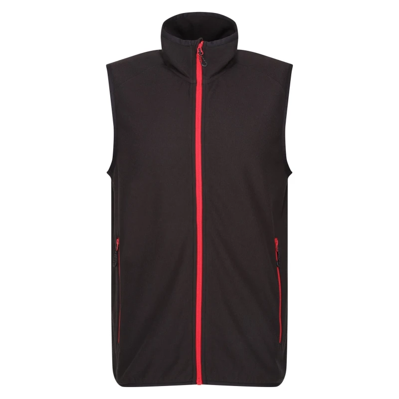 Image of Regatta Professional Mens Fleece Gilet in Light Red Size: 3XL Light Red Male 3XL