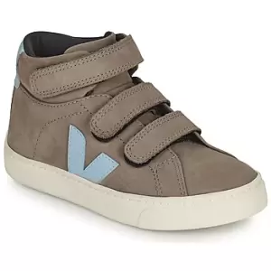 Image of Veja SMALL ESPLAR MID boys's Childrens Shoes (High-top Trainers) in Grey - Sizes 10 kid,11 kid,11.5 kid,12 kid,13 kid,1 kid,1.5 kid,2.5