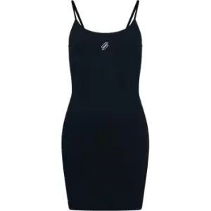 Image of Superdry Strappy Dress - Black