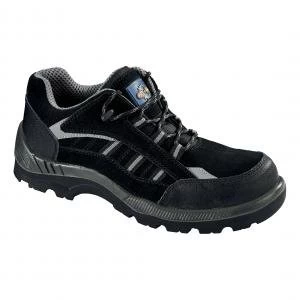 Image of Rock Fall ProMan Trainer Size 4 Suede Fibreglass Toecap Black PM4040 4