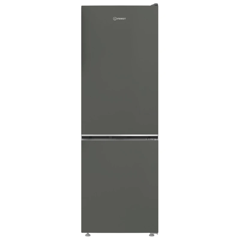 Image of Indesit INK 21411 G4UK 180cm 60/40 No Frost Fridge Freezer - Silver - E Rated