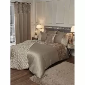 Image of Emma Barclay Glamour Duvet Set Double Bed Mink