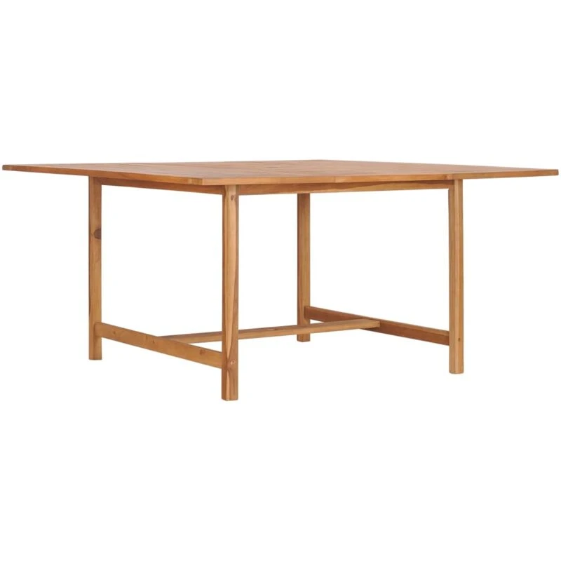 Image of VIDAXL Garden Table 150x150x76cm Solid Teak Wood Vidaxl 49008
