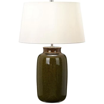 Image of Kingston Vale - 1 Light Table Lamp Ceramic, E27 - Elstead