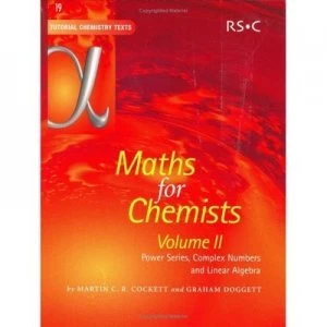 Image of Maths for Chemists by Martin Cockett Book