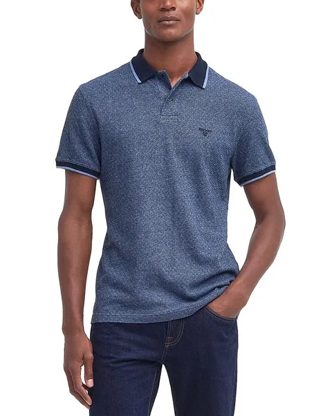 Image of Barbour Powburn Cotton Regular Fit Polo Shirt