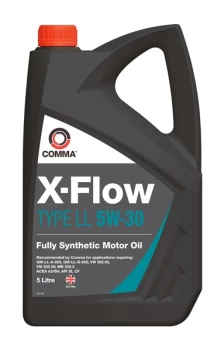 Image of X-Flow Type LL 5W-30 - 5 Litre XFLL5L COMMA