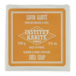 Image of Institut Karite Paris Almond And Honey Shea Soap 100g TJ Hughes