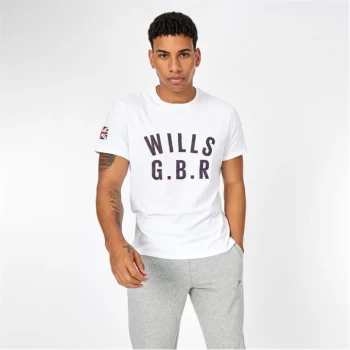 Image of Jack Wills Denver Graphic Logo T-Shirt - White