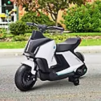 Image of Homcom Kids Electric Motorcycle Ride-On Toy Pink White