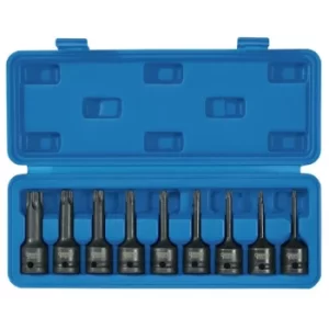 Image of Draper TX-STAR&amp;#174; Socket Bit Set, 1/2" Sq. Dr. (9 Piece)