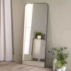 Image of Olivia's Rome Leaner Mirror in Black