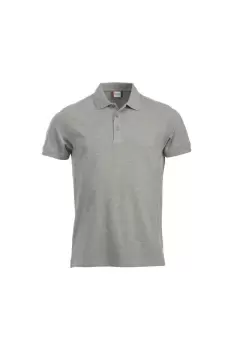 Image of Classic Lincoln Melange Polo Shirt