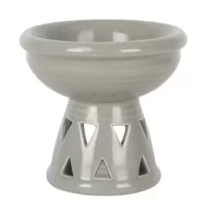 Image of Grey Deep Bowl Ceramic Oil Burner