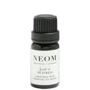 Image of Neom Organics London Christmas 2021 Scent To De-Stress Essential Oil Blend Christmas Wish 10ml