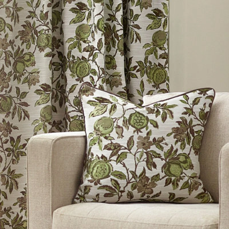 Image of Pomegranate Cushion Green / 50 x 50cm / Polyester Filled