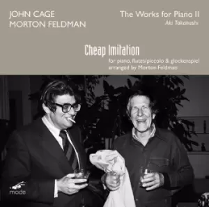 Image of John Cage/Morton Feldman The Works for Piano II - Volume 2 by John Cage CD Album
