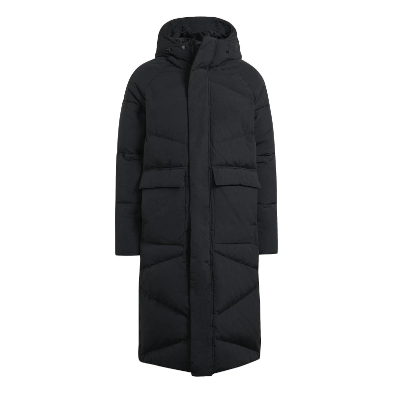 Image of adidas Big Baffle Long Coat - Black M
