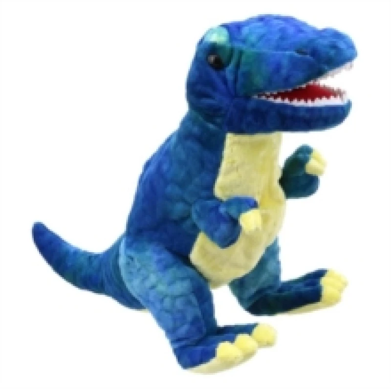 Image of The Puppet Company Baby Dinos - T-Rex Puppet (Blue) Multi unisex