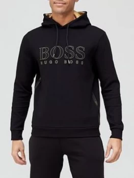 Image of Hugo Boss Athleisure Soody 2 Pullover Hoodie Black Size M Men