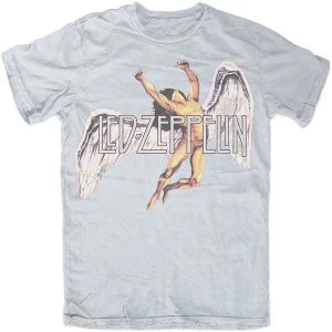 Image of Led Zeppelin - Large Icarus Unisex Medium T-Shirt - Grey