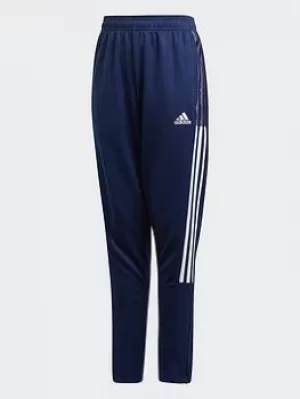 Image of adidas Tiro 21 Tracksuit Bottoms, Black/White, Size 9-10 Years