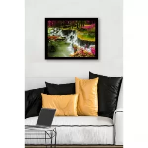 Image of SC0668 Multicolor Decorative Framed MDF Painting