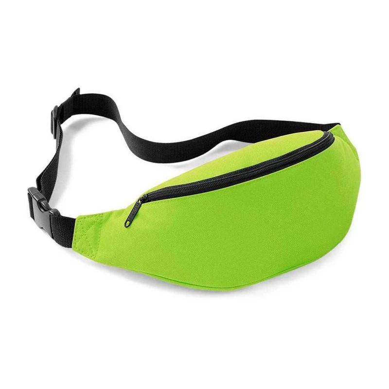 Image of Bagbase Belt Waist Bag in Green Green Unisex One Size