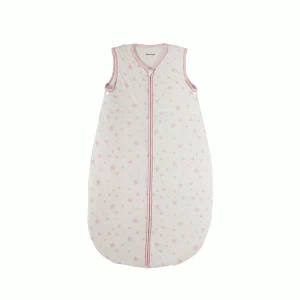 Image of Silentnight Safenights Sleeping Bag 2.5 6-18months Tog - Pink Star
