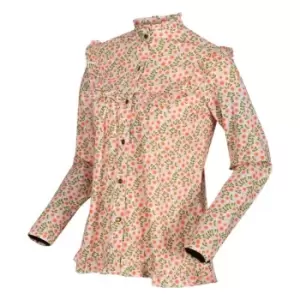Image of Regatta Orla Kiely Long Sleeve Blouse - Rosy Floral
