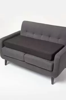 Image of Suede Orthopaedic Foam 2 Seater Booster Cushion