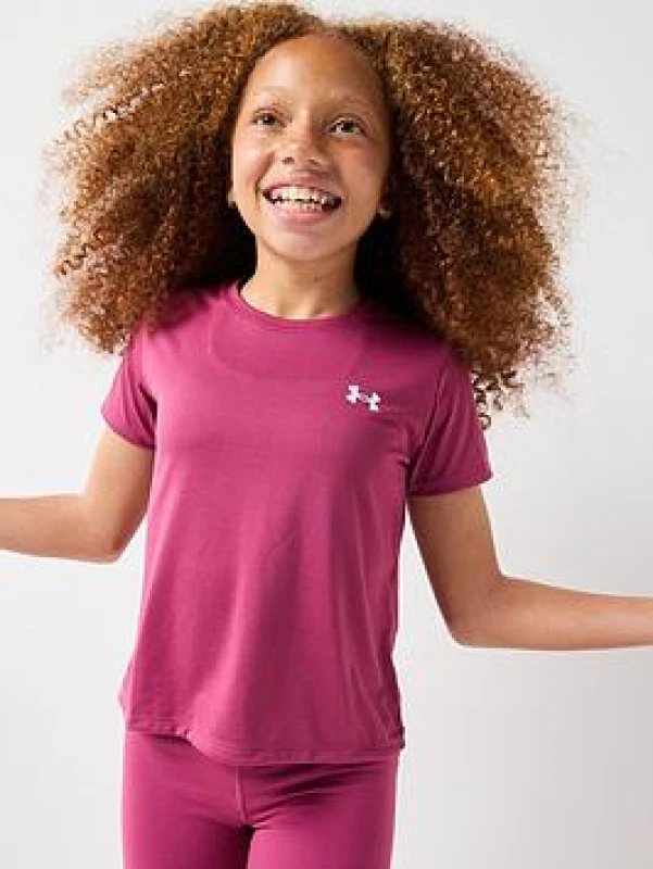 Image of Children's jersey Under Armour Tech Violet Male 6/8 ans