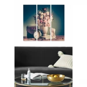 Image of MDF297491759 Multicolor Decorative MDF Painting (3 Pieces)