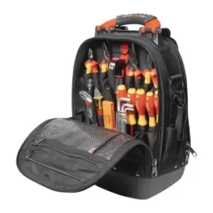 Image of Werkzeugsortiment Rucksack Set L electric 26-tlg.Werkzeugrucksack WIHA