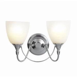 Image of Village At Home Nottingham Wall Light - Chrome