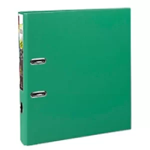 Image of Prem'touch Lever Arch File A4+ PP S50mm, 2 Rings, Green, Pack of 10