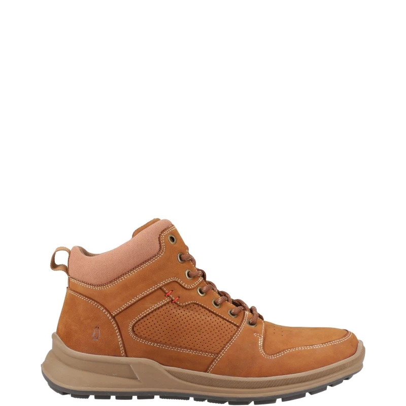 Image of Hush Puppies Mens Arnie Lace Up Ankle Boots - UK 6 Brown male GDE2836TAN6