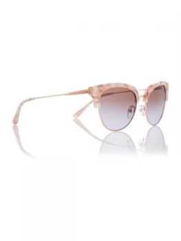 Image of Michael Kors Pink Mk1033 Irregular Sunglasses Pink